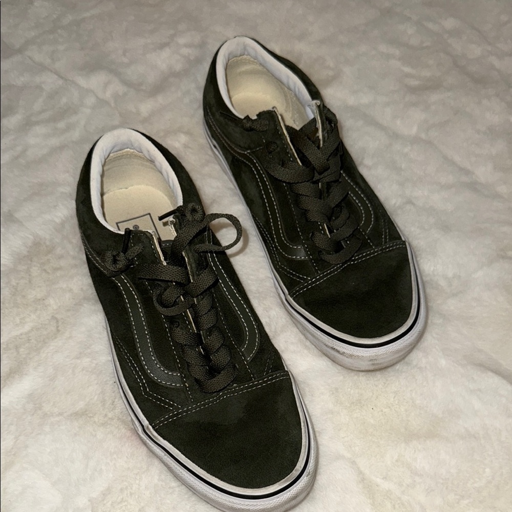 Vans Men's Olive Sneakers